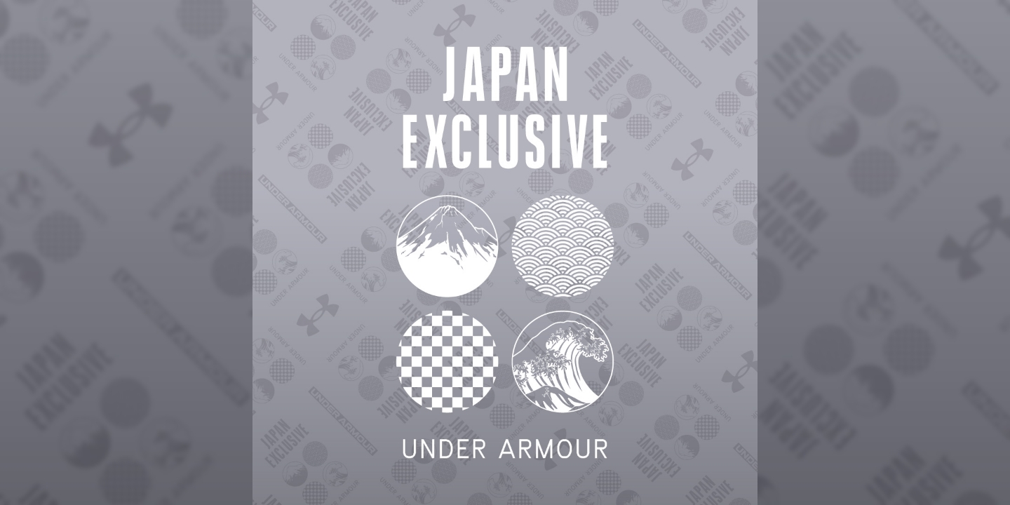 JAPAN EXCLUSIVE ITEMS｜UNDER ARMOUR（アンダーアーマー）