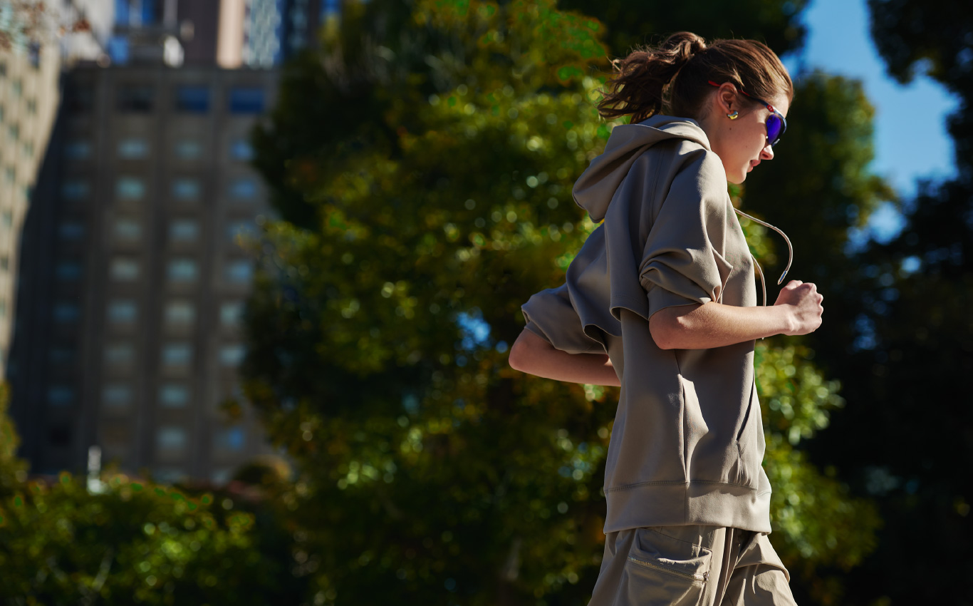 UNDER ARMOUR × UNITED ARROWS LOOK 06