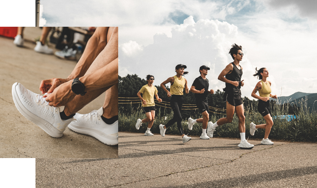 UAランニングシューズ