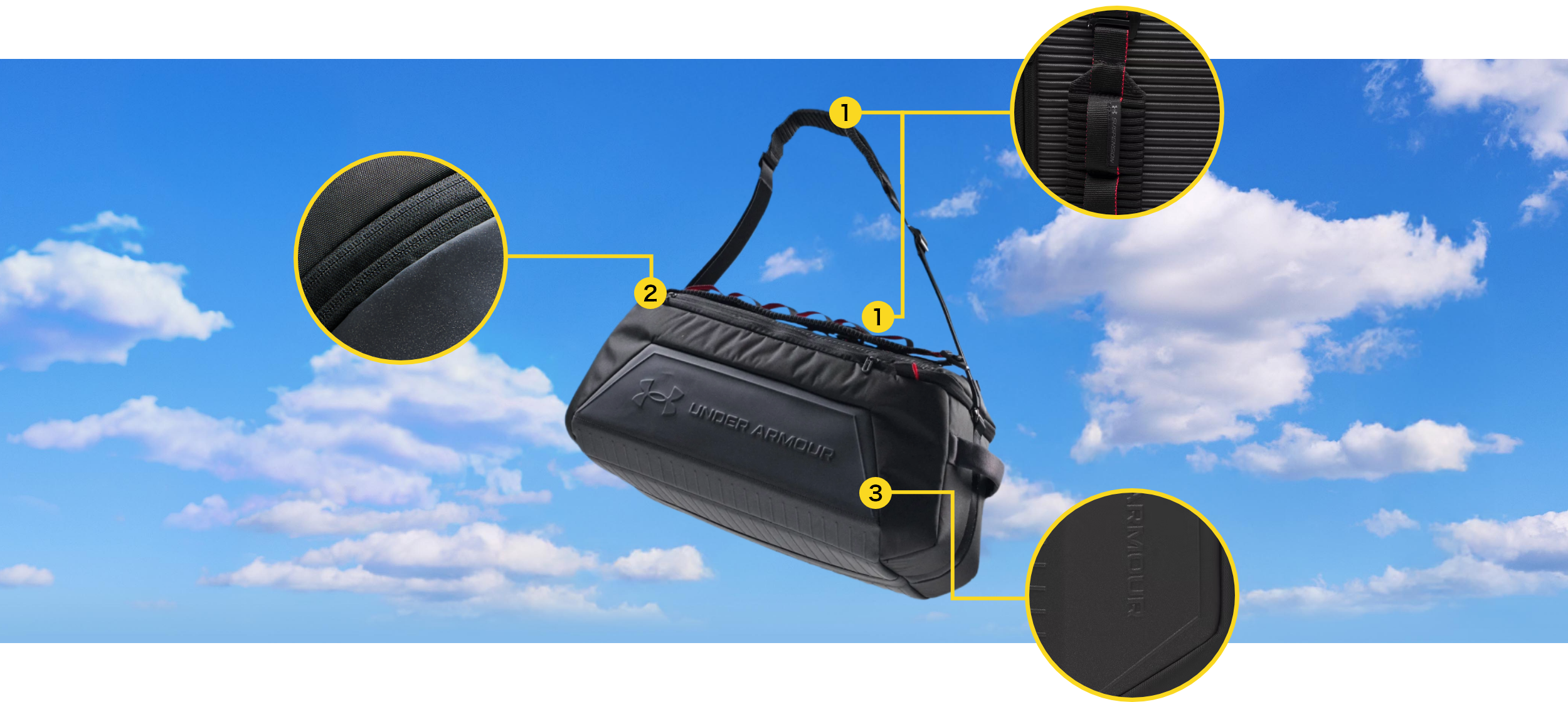 UAノーウェイバックパック ダッフル